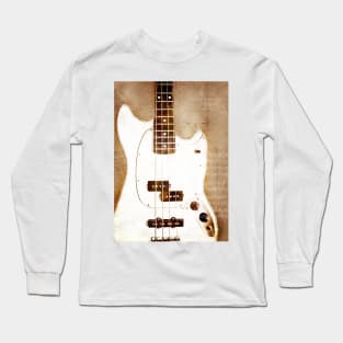 Guitar electric music art #guitar #music Long Sleeve T-Shirt